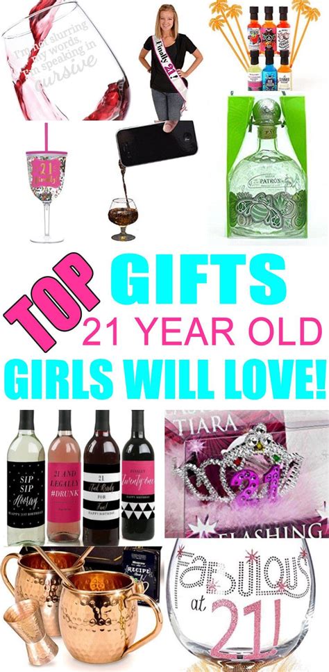 gifts for 21 year old girl.